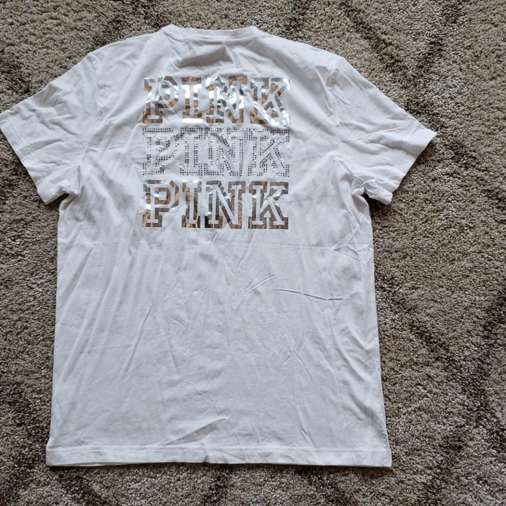 NEW VS PINK BLING T-SHIRT XL